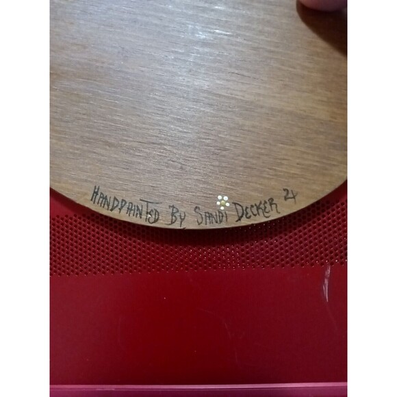 Friends Are Like Hairlooms Always Be Treasures Sign 6 By 8 With Hanging Piece (K - Picture 3 of 4